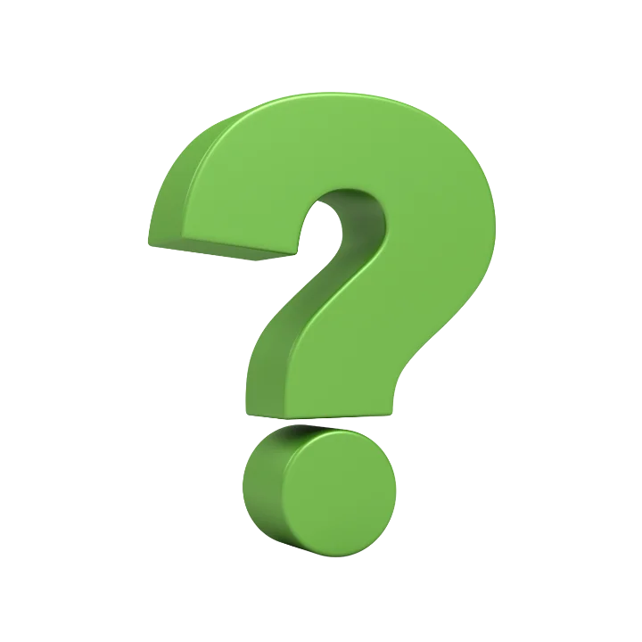 Green question mark representing mental health billing challenges